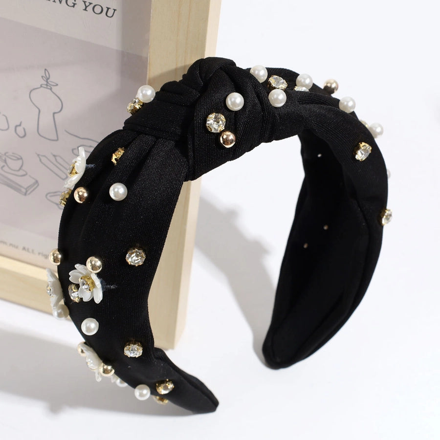 Women's Vacation Simple Style Solid Color Cloth Hair Band