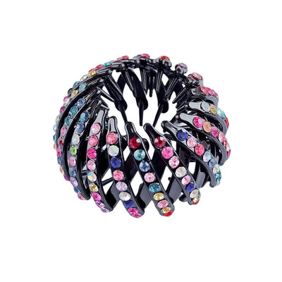 Women's Casual Simple Style Geometric Plastic Rhinestones Hair Clip