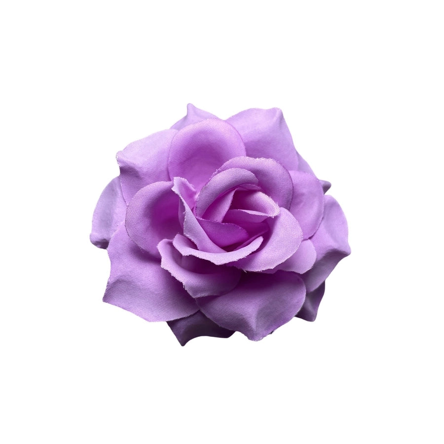 red rose flower hair clip prom party simulation flowers corsage bride 11cm hair card