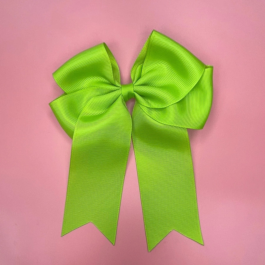 fashion solid color cloth bowknot hair clip 1 piece