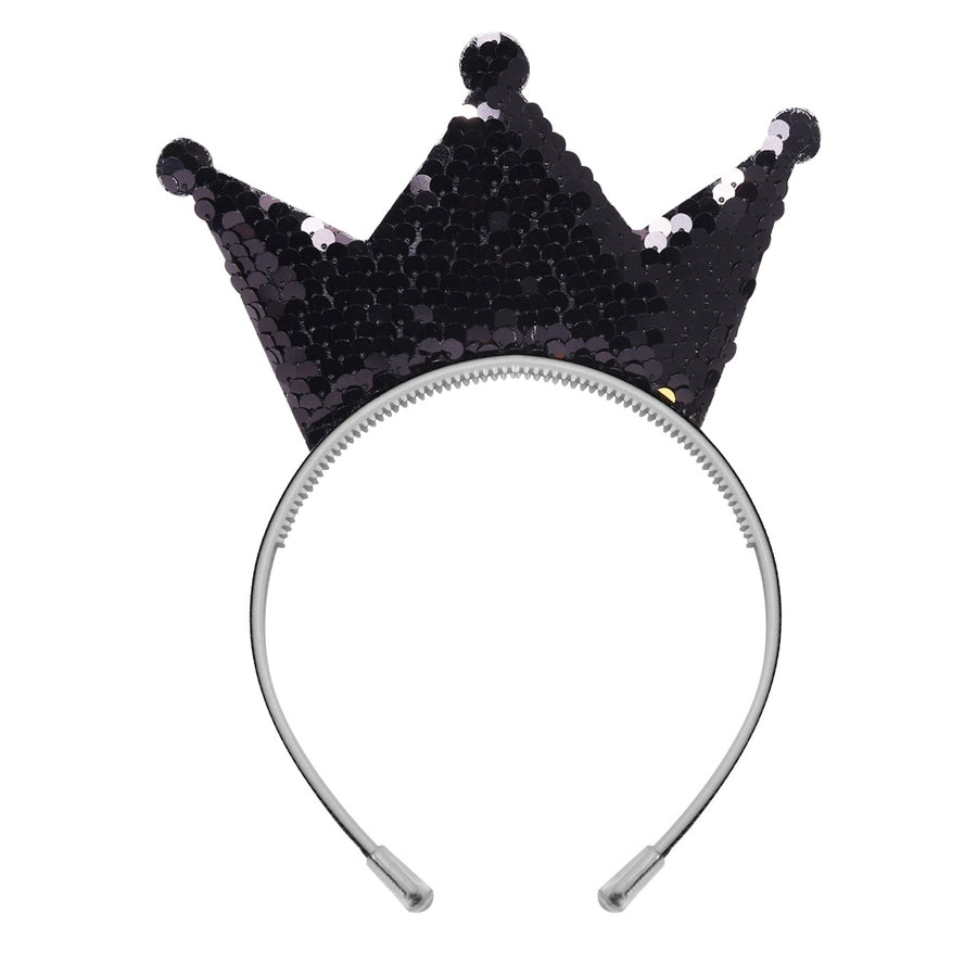 simple style crown plastic resin patchwork hair band