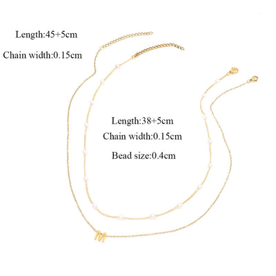 Jewelry Simple Style Classic Style Letter 201 Stainless Steel 304 Stainless Steel Pendant Necklace