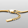 IG Style Cool Style Korean Style Solid Color 304 Stainless Steel 18K Gold Plated White Gold Plated Bracelets In Bulk
