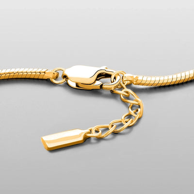 IG Style Cool Style Korean Style Solid Color 304 Stainless Steel 18K Gold Plated White Gold Plated Bracelets In Bulk