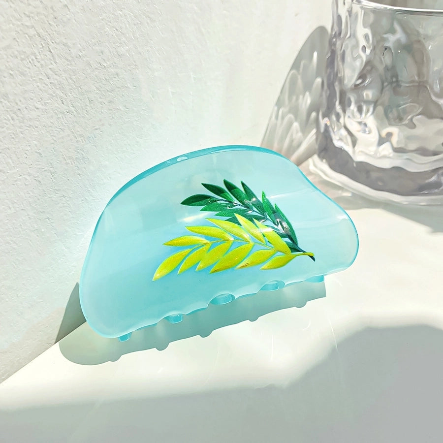 simple style fruit arylic handmade hair claws