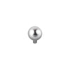 1 Piece Lip Rings Casual Simple Style Solid Color G23 Titanium Polishing Lip Rings Eyebrow Studs