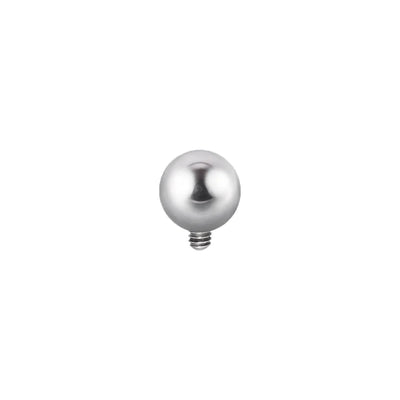 1 Piece Lip Rings Casual Simple Style Solid Color G23 Titanium Polishing Lip Rings Eyebrow Studs