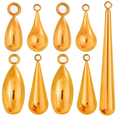 Jewelry Vintage Style Classic Style Geometric 304 Stainless Steel 18K Gold Plated Irregular Plating
