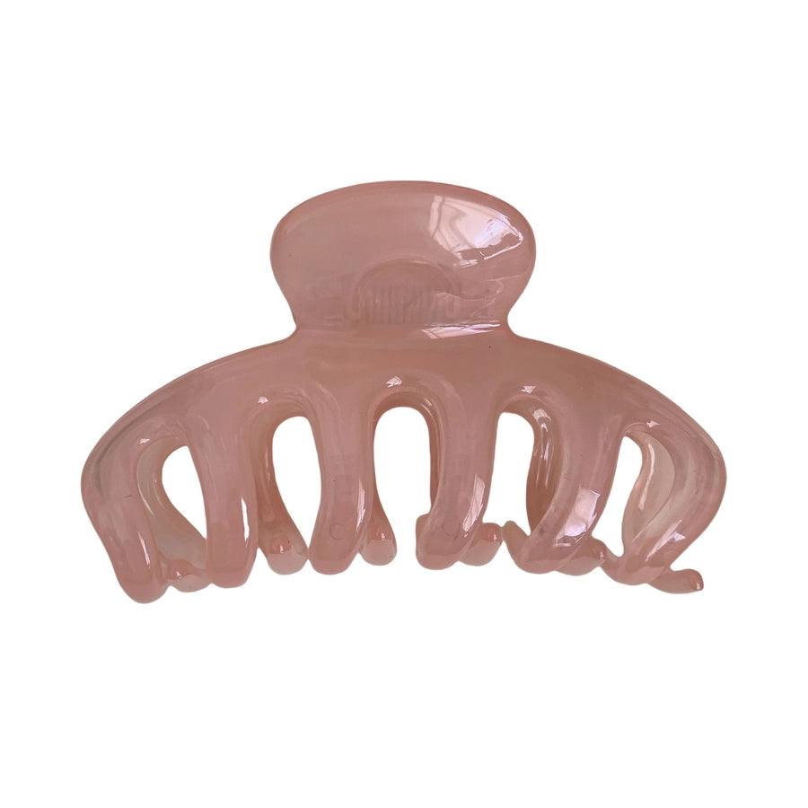 Women's Korean Style IG Style Solid Color Injection Molding Hair Claws