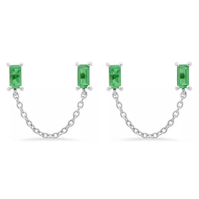 1 Pair Casual Elegant Geometric Copper Zircon 24K Gold Plated Drop Earrings