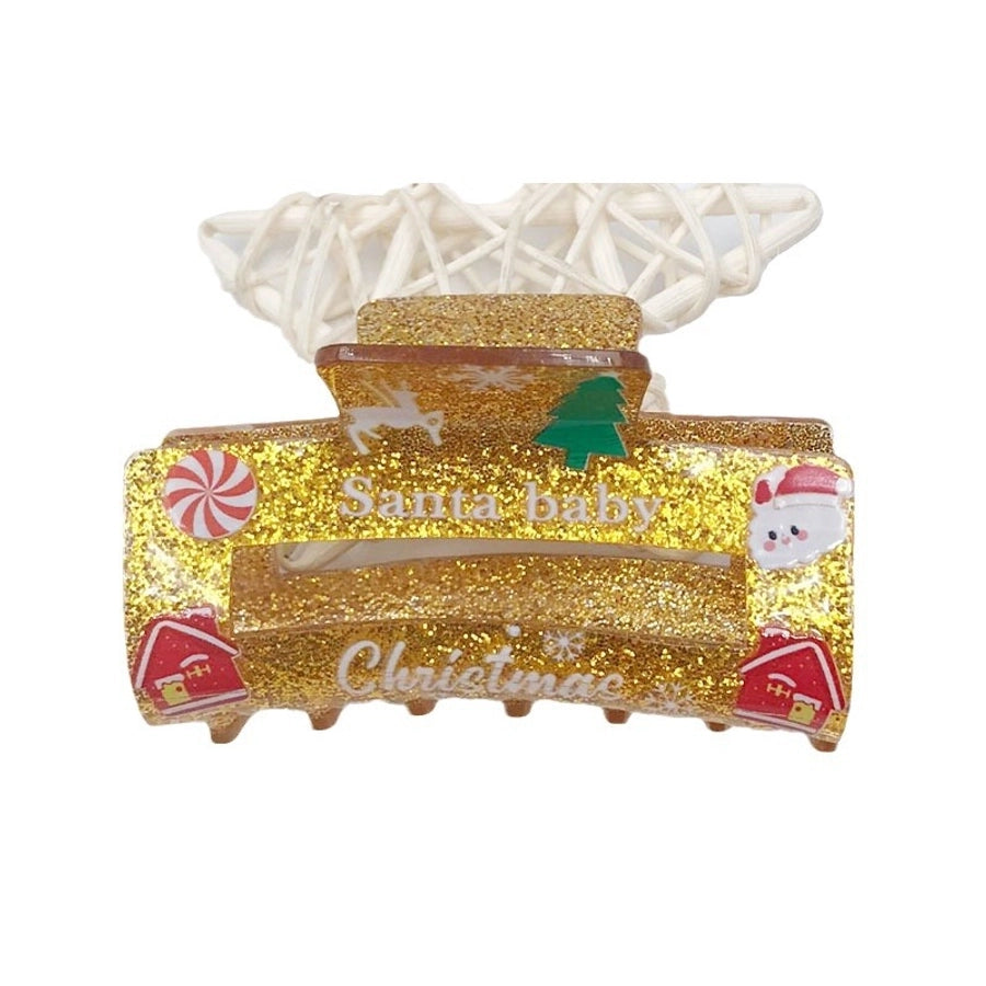 Women's Simple Style Classic Style Letter Arylic Printing Hair Claws