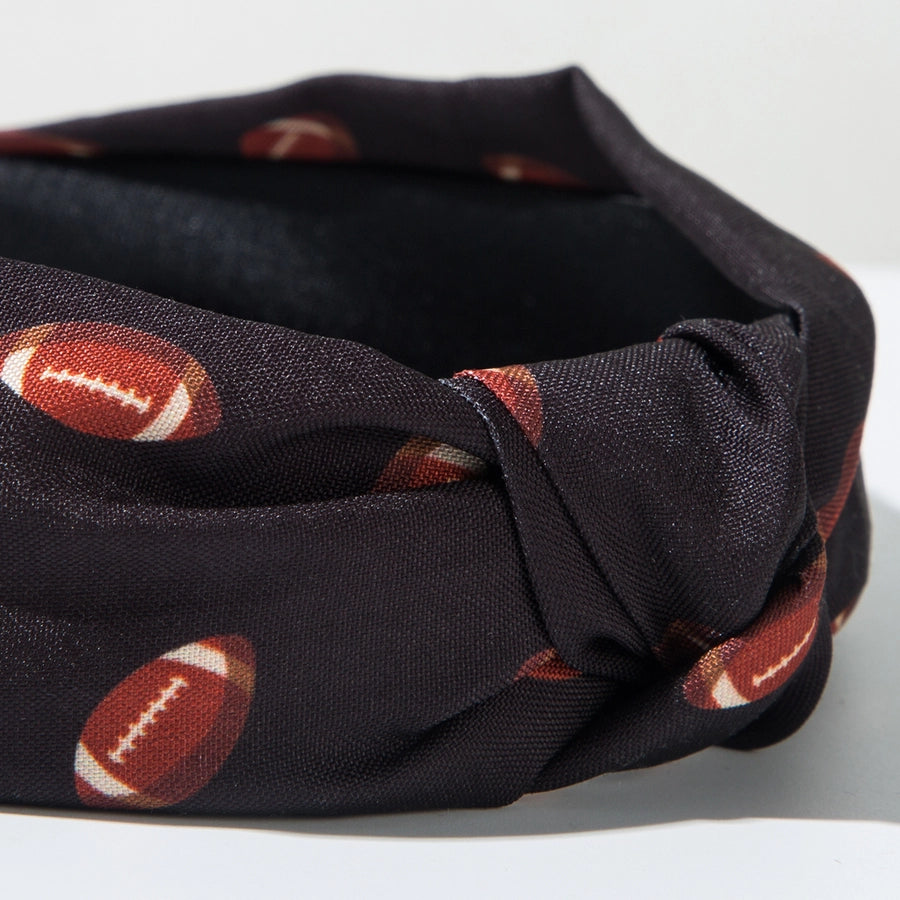 Casual Elegant Classic Style Women's Rugby Alloy Cloth Printing Fabric Hair Band