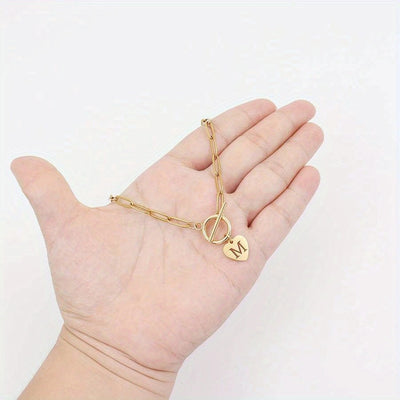 Jewelry Casual Classic Style Letter 201 Stainless Steel 304 Stainless Steel Pendant Necklace