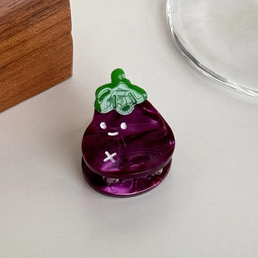 Women's Cute Color Block Acetic acid sheets Hair Claws