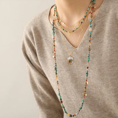 Casual Cute Commute Irregular Copper Necklace In Bulk