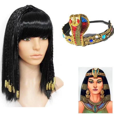 Halloween Ethnic Style Women's Snake Arylic rope Sequins Inlay Artificial Gemstones Hair Band