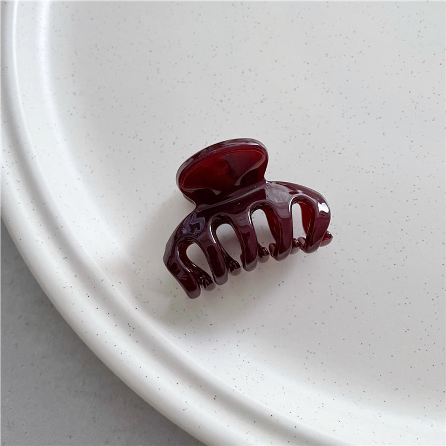 simple style geometric acetic acid sheets hair claws