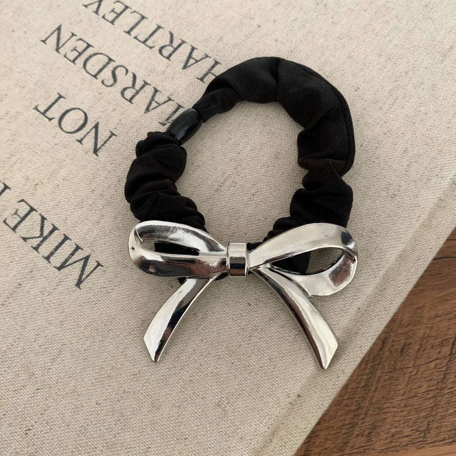 Women's Sweet IG Style Bow Knot Metal Hair Tie