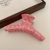Women's Simple Style Commute Solid Color Arylic Hair Claws