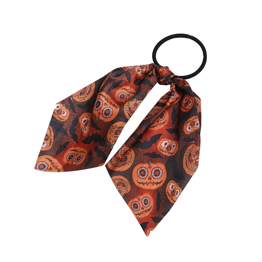 Halloween Exaggerated Women's Pumpkin Ghost Hair Tie