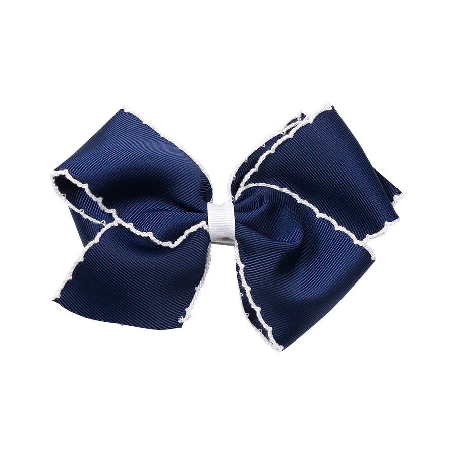 sweet bow knot cloth hair clip
