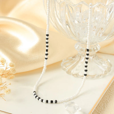 Jewelry Sweet Simple Style Commute Round 304 Stainless Steel 14K Gold Plated Beaded Plating Necklace