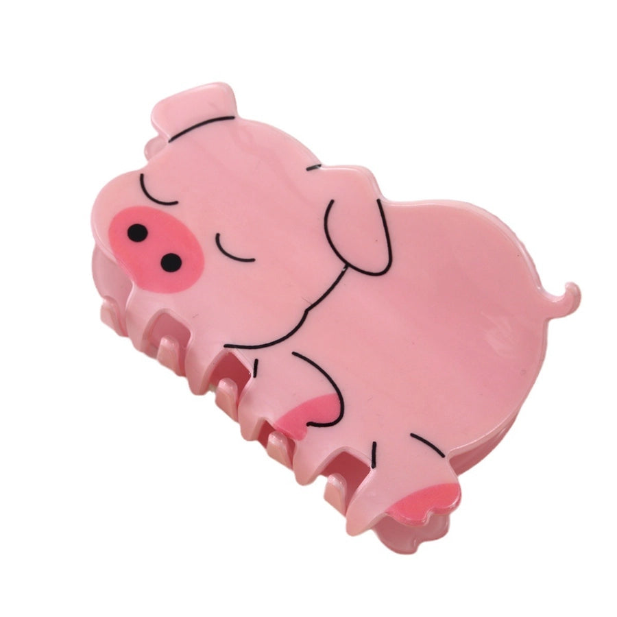 Women's Cute Animal Acetic acid sheets Hair Claws