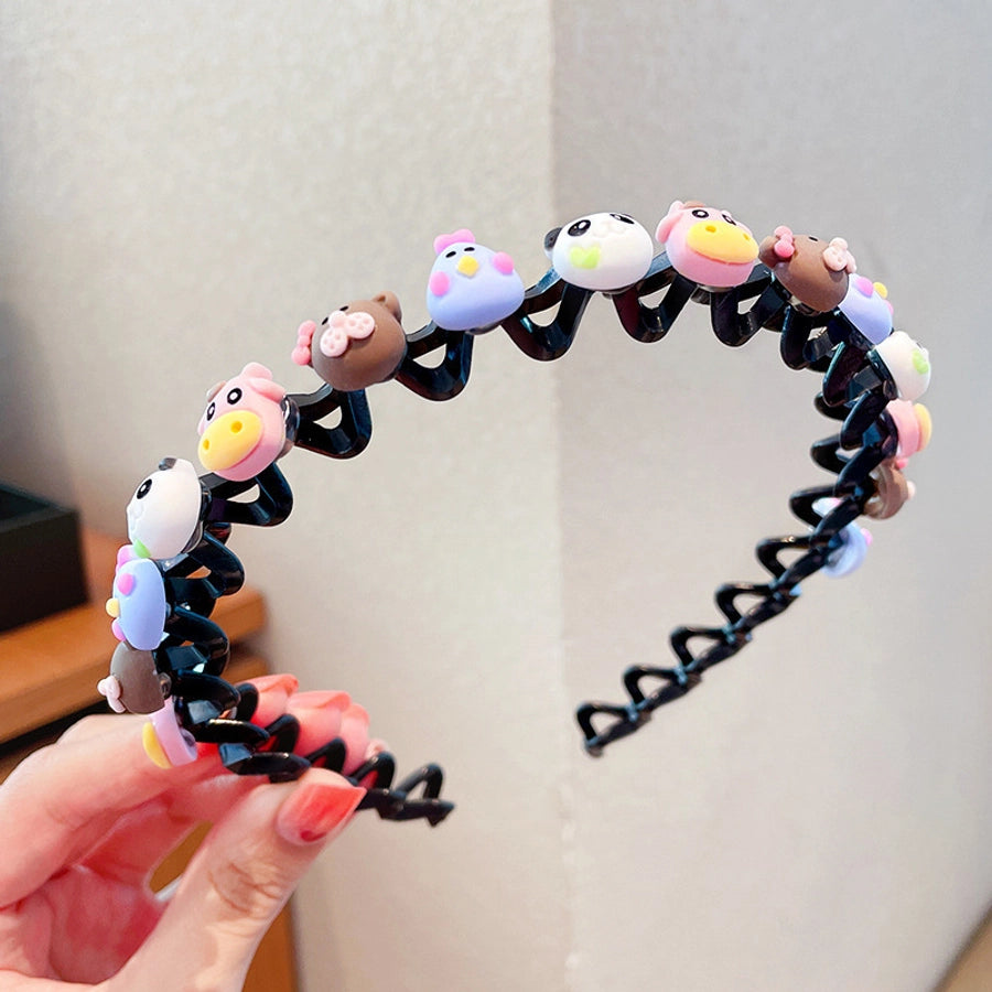 kid's cute cartoon fruit cloth hair band