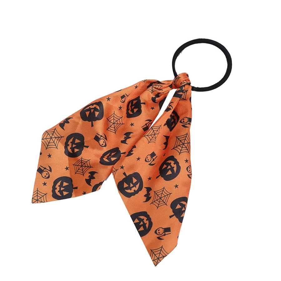 Halloween Exaggerated Women's Pumpkin Ghost Hair Tie