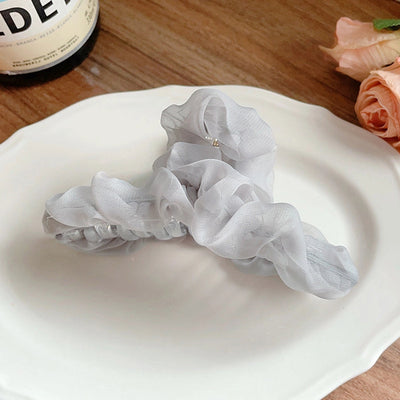 vintage style bow knot alloy cloth hair claws