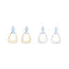 1 Pair Elegant Simple Style U Shape Plating Copper Drop Earrings