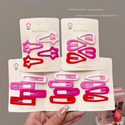 Women's Cute Solid Color Alloy Hair Clip