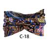 elegant streetwear plaid leopard cloth hair band