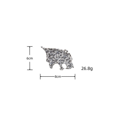 Women's Elegant Lady Animal Acetic acid sheets Hair Claws