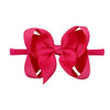 2337 20 color bubble flower headband new children bow nylon hair band  baby hair accessories