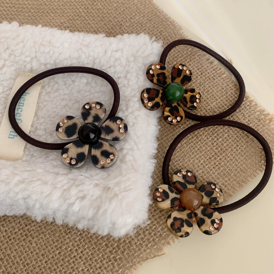 Women's Simple Style Classic Style Flower Acetic acid sheets Hair Tie