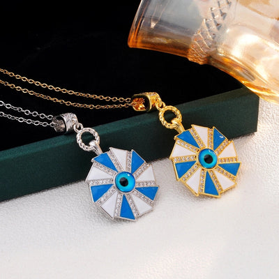 Jewelry Glam Lady Sexy Eye 304 Stainless Steel Copper Pendant Necklace