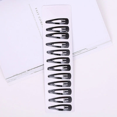 Women's Girl'S Simple Style Triangle Solid Color Iron Hair Clip