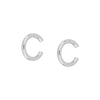 1 Pair IG Style Simple Style Geometric Inlay Copper Zircon Gold Plated Earrings