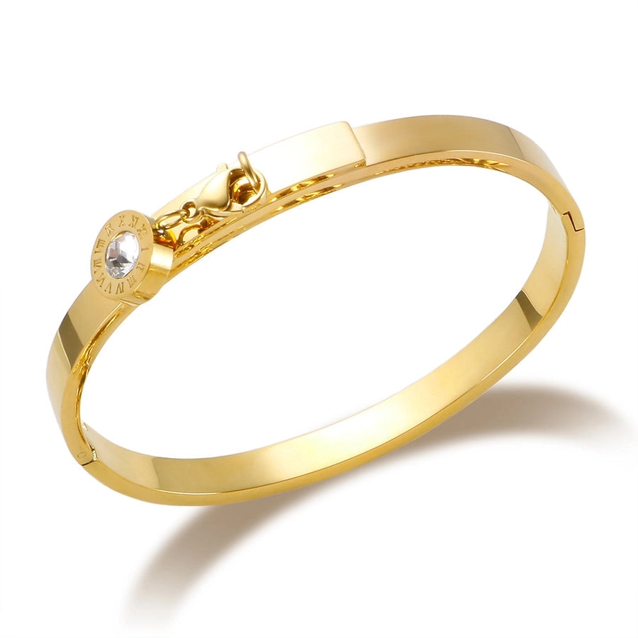 Jewelry Marine Style Roman Numeral Shell Titanium Steel Jewelry Set