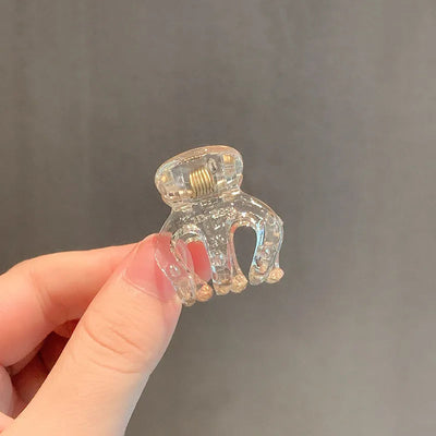 retro geometric transparent acrylic small catch clip wholesale nihaojewelry