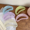 Women's Elegant Streetwear Geometric Acetic acid sheets Hair Claws