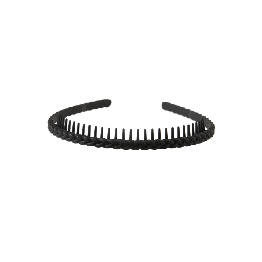 Women's Simple Style Solid Color Plastic Stoving Varnish Hair Band