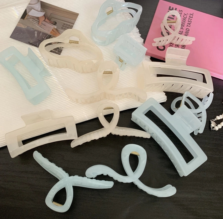 Women's Casual Elegant Streetwear Geometric PS Hair Claws