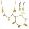 Jewelry Casual Marine Style Conch 304 Stainless Steel Plating Bracelets Earrings Necklace
