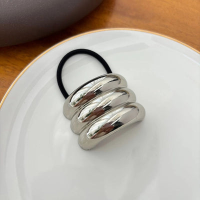 Women's Cute Vintage Style Exaggerated Asymmetrical Alloy Hair Tie