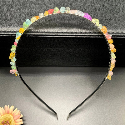 fashion u shape artificial crystal hair band 1 piece
