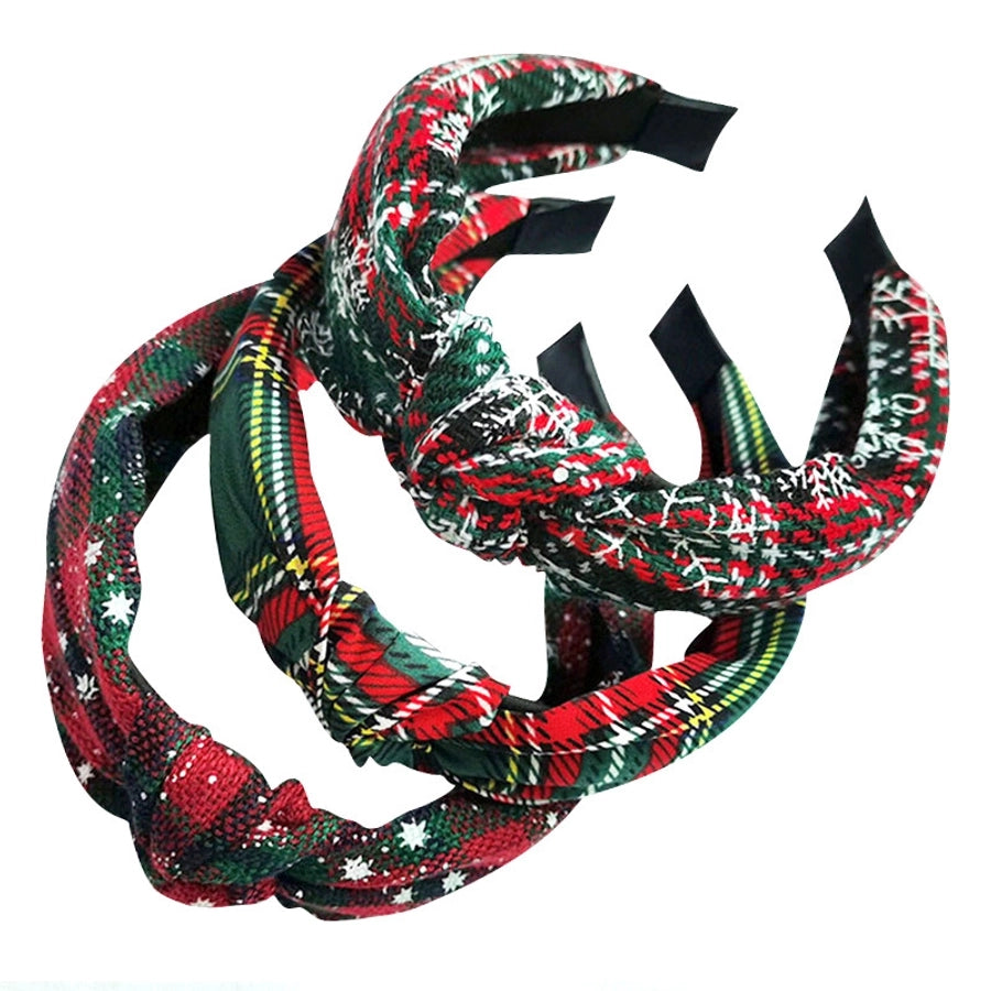 fashion snowflake cloth hair band