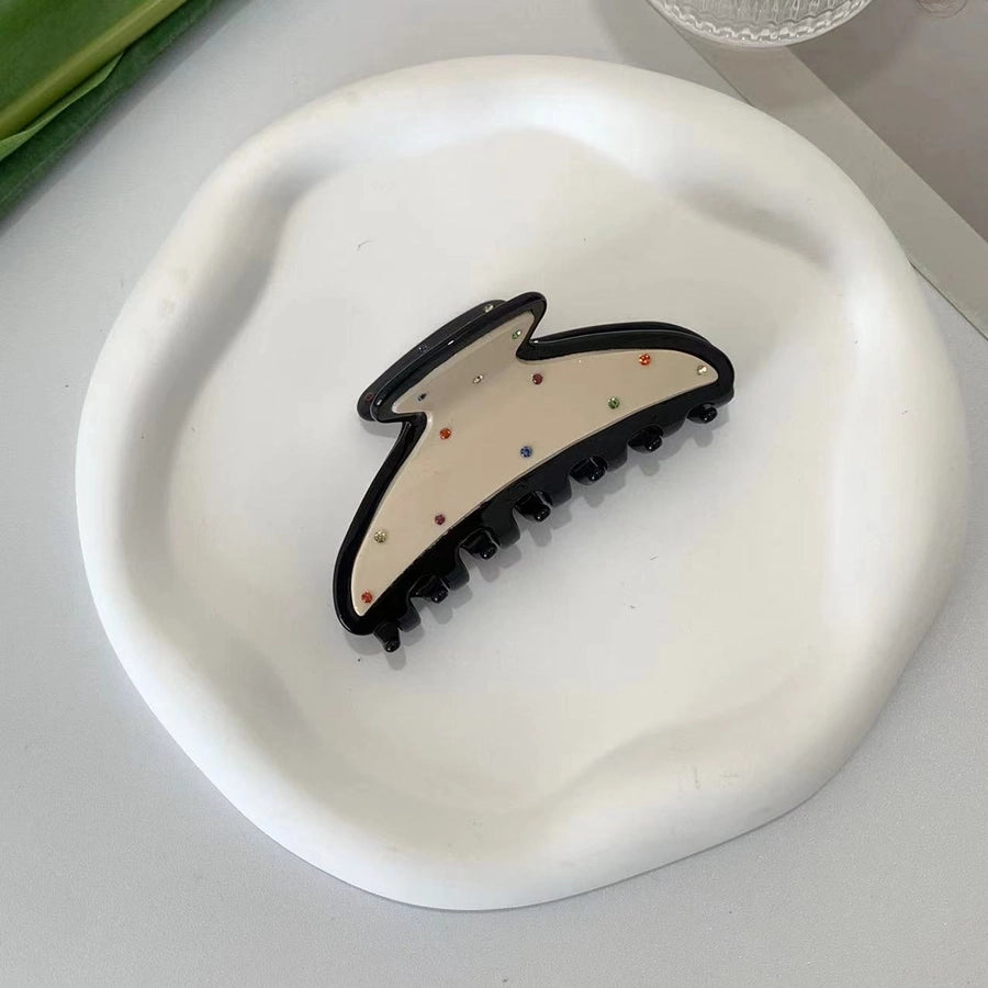 Women's Simple Style Classic Style Solid Color Acetic acid sheets Handmade Hair Claws