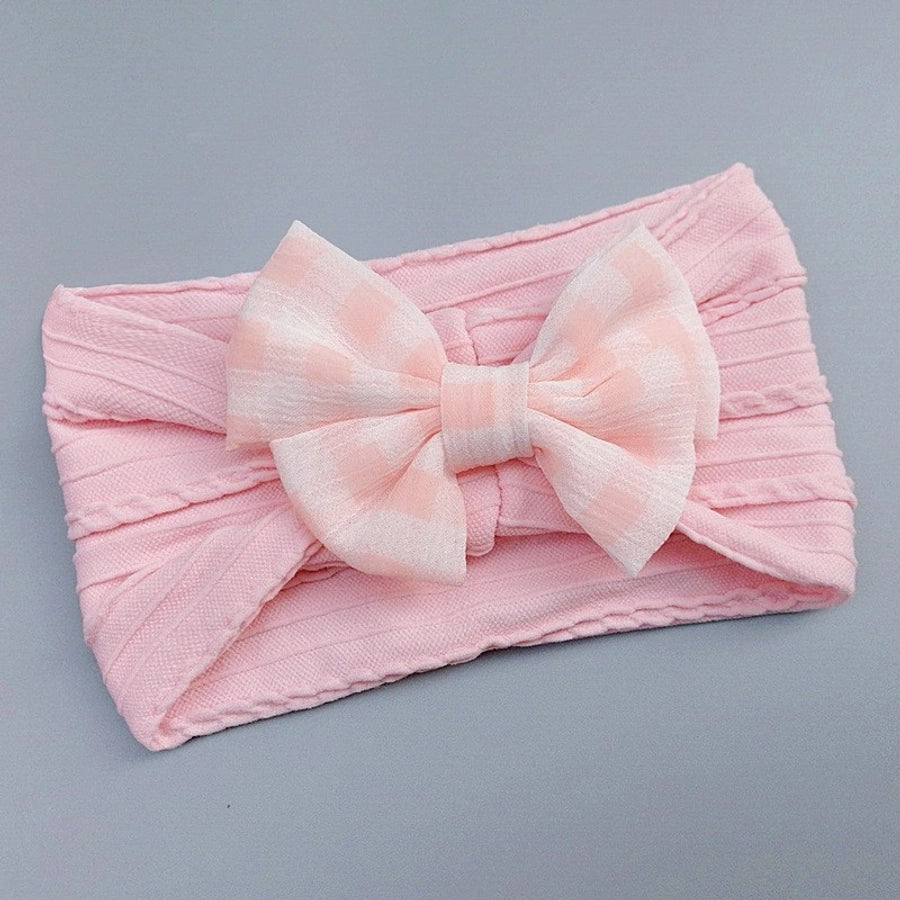Kid'S Japanese Style Bow Knot Nylon Cloth Hair Band